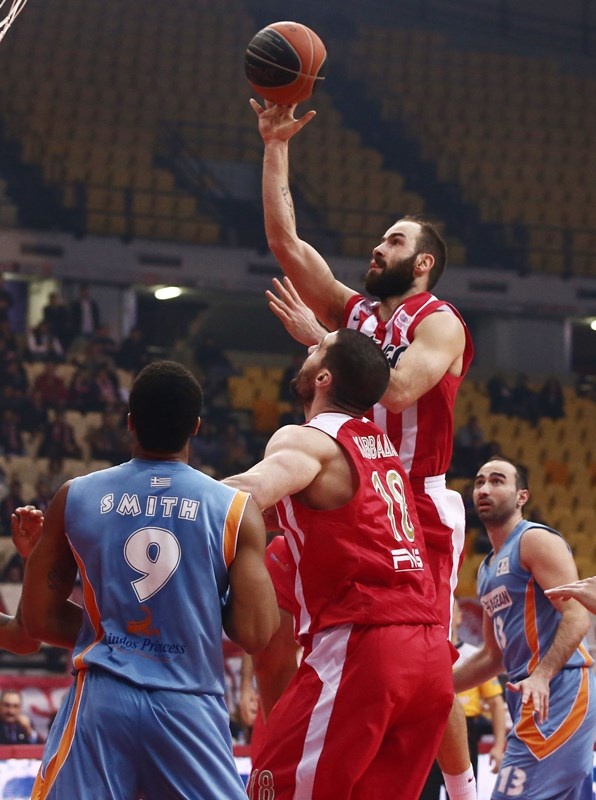 Ολυμπιακός: 800άρης ο Σπανούλης (photos)