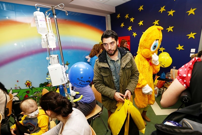 ΑΕΚ: Επίσκεψη στο ογκολογικό Ελπίδα (photos)