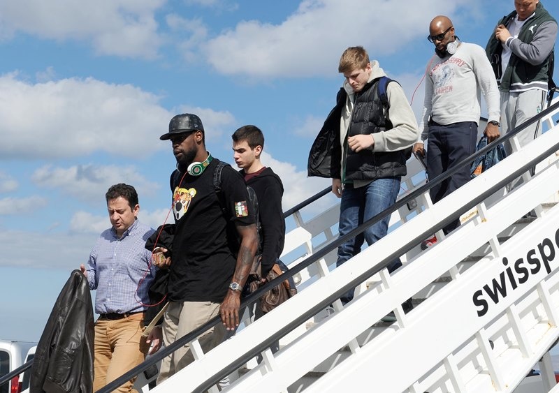 Παναθηναϊκός: Τα κλικ της άφιξης στο Ηράκλειο (photos)