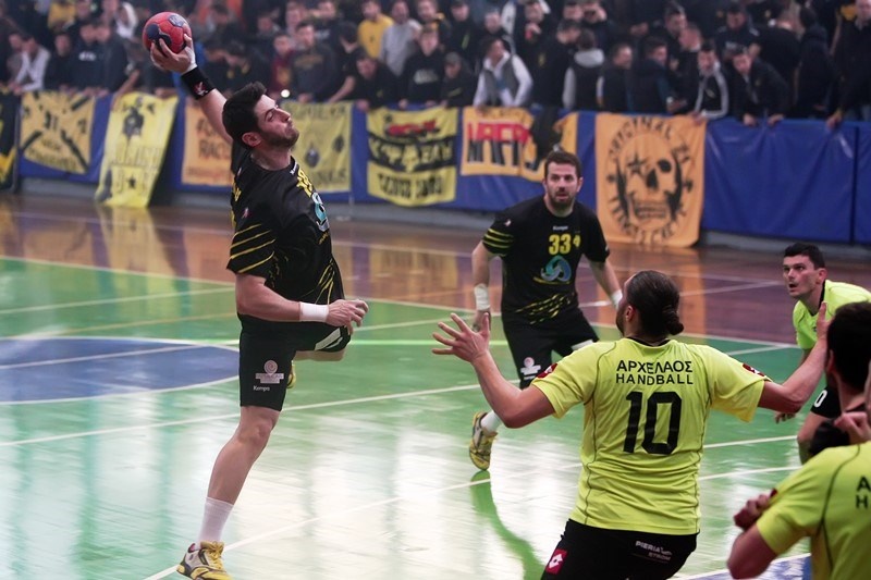 Χάντμπολ: Έκανε… πάρτι η ΑΕΚ, 49-18 τον Αρχέλαο (photos)
