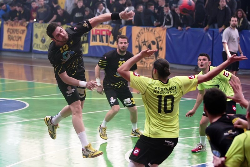 Χάντμπολ: Έκανε… πάρτι η ΑΕΚ, 49-18 τον Αρχέλαο (photos)