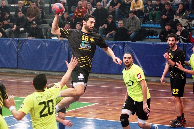 Χάντμπολ: Έκανε… πάρτι η ΑΕΚ, 49-18 τον Αρχέλαο (photos)