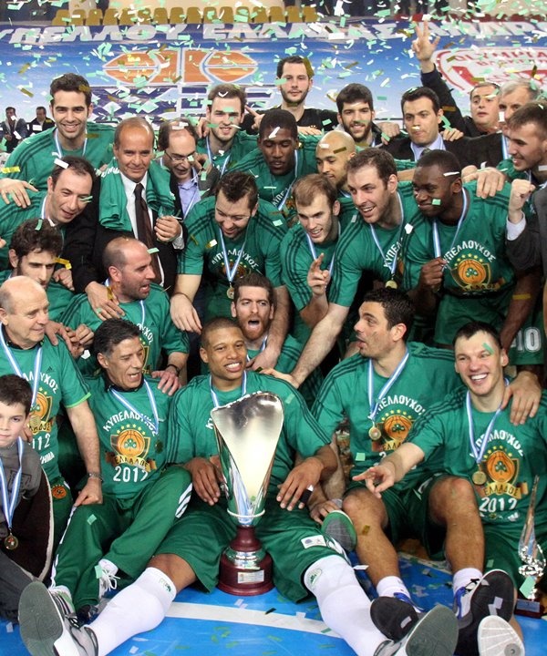 Τελικός Κυπέλλου: Πολυνίκης ο Παναθηναϊκός (photos+videos)