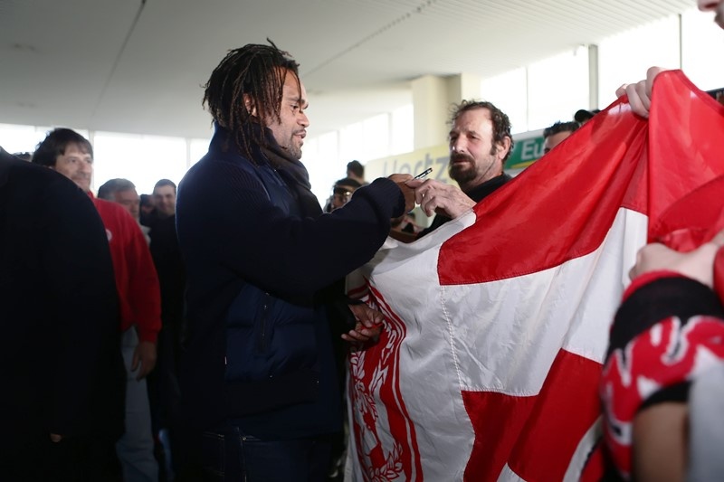 Ολυμπιακός: Θερμή υποδοχή στην Κεφαλονιά (photos)
