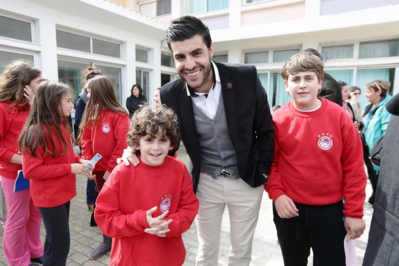 Ολυμπιακός: Θερμή υποδοχή στην Κεφαλονιά (photos)