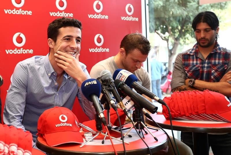 Ολυμπιακός: Σύνθημα νίκης από Μαρκάνο, Αβραάμ και Τσόρι (photos)