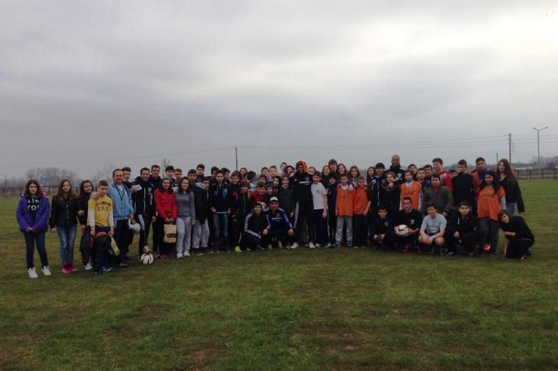 Αιγινιακός: Έπαιξε μπάλα με το Γυμνάσιο του Αιγινίου (photos)