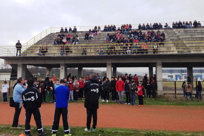 Αιγινιακός: Έπαιξε μπάλα με το Γυμνάσιο του Αιγινίου (photos)