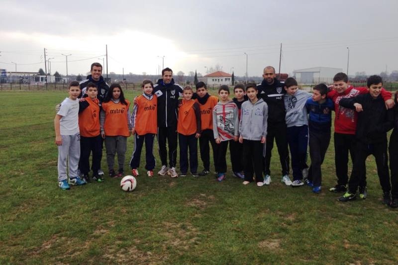 Αιγινιακός: Έπαιξε μπάλα με το Γυμνάσιο του Αιγινίου (photos)