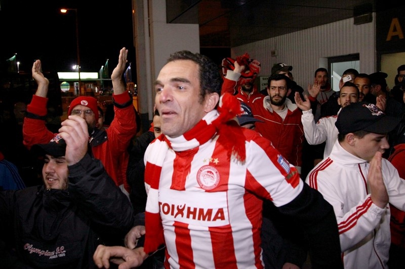 Ολυμπιακός: Αποθέωση και στο Ηράκλειο (video+photos)