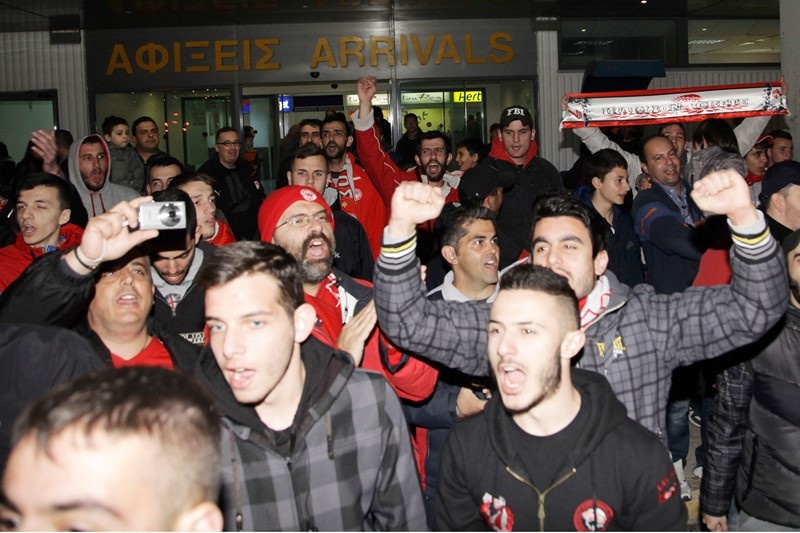 Ολυμπιακός: Αποθέωση και στο Ηράκλειο (video+photos)