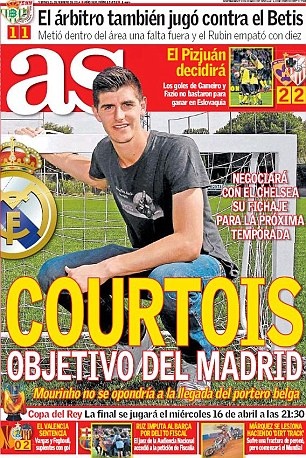 Ατλέτικο Μαδρίτης: Ο Μουρίνιο στέλνει Κουρτουά στη Ρεάλ (photo)