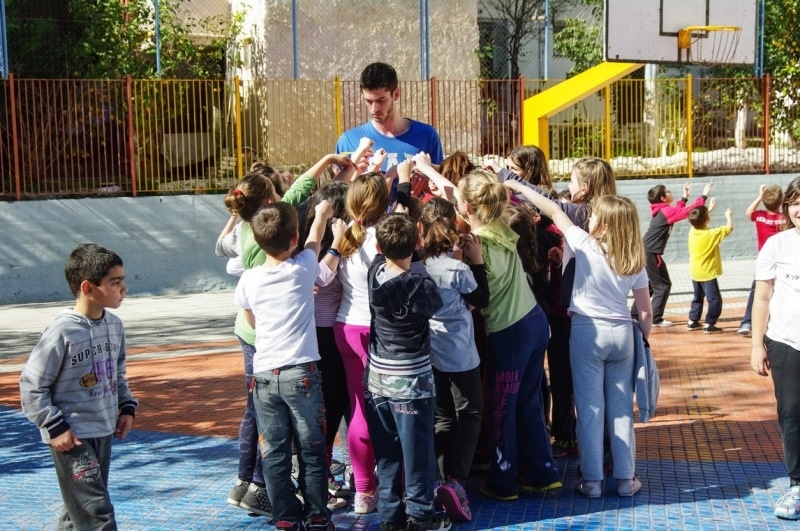 Ίκαρος Χαλκίδας: Στο 6ο Δημοτικό (photos)