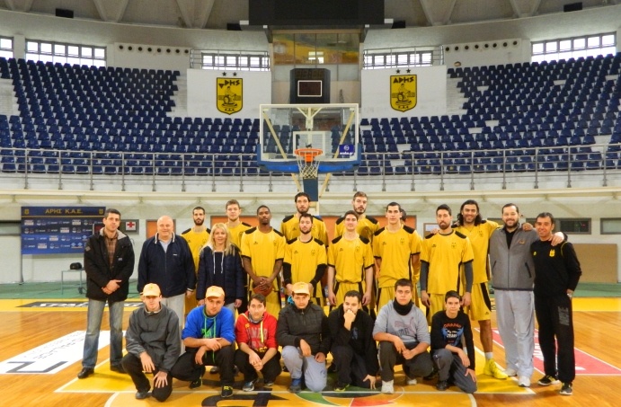 Άρης: Υψηλοί προσκεκλημένοι στο «Nick Galis Hall» (photos)