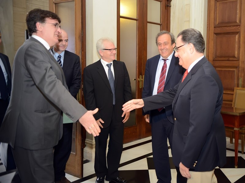 UEFA: Συνεργασία Ελλάδας και Ομοσπονδίας (photos)