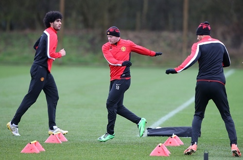 Μάντσεστερ Γιουνάιτεντ: Πέταξε με... προπόνηση για Ελλάδα (photos+video)