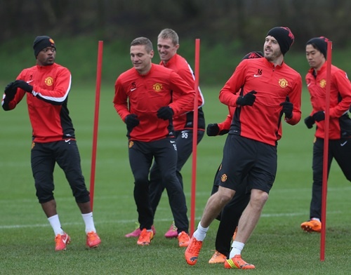 Μάντσεστερ Γιουνάιτεντ: Πέταξε με... προπόνηση για Ελλάδα (photos+video)