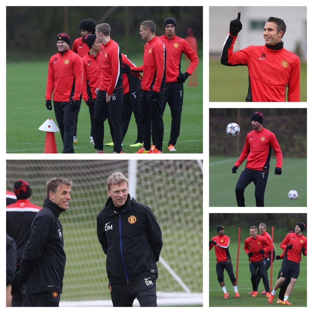 Μάντσεστερ Γιουνάιτεντ: Πέταξε με... προπόνηση για Ελλάδα (photos+video)