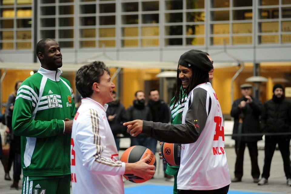 Παναθηναϊκός: Έπαιξαν για το... Final 4, Γκιστ και Ματσιούλις (photos+videos)