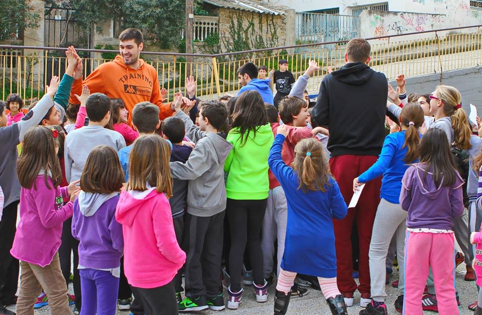 Καβάλα: Διπλό με τους μαθητές (photos)
