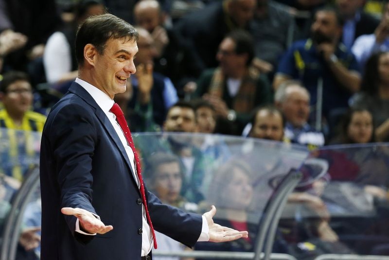 Ολυμπιακός: Καθηλωμένος ο Σπανούλης (photos)