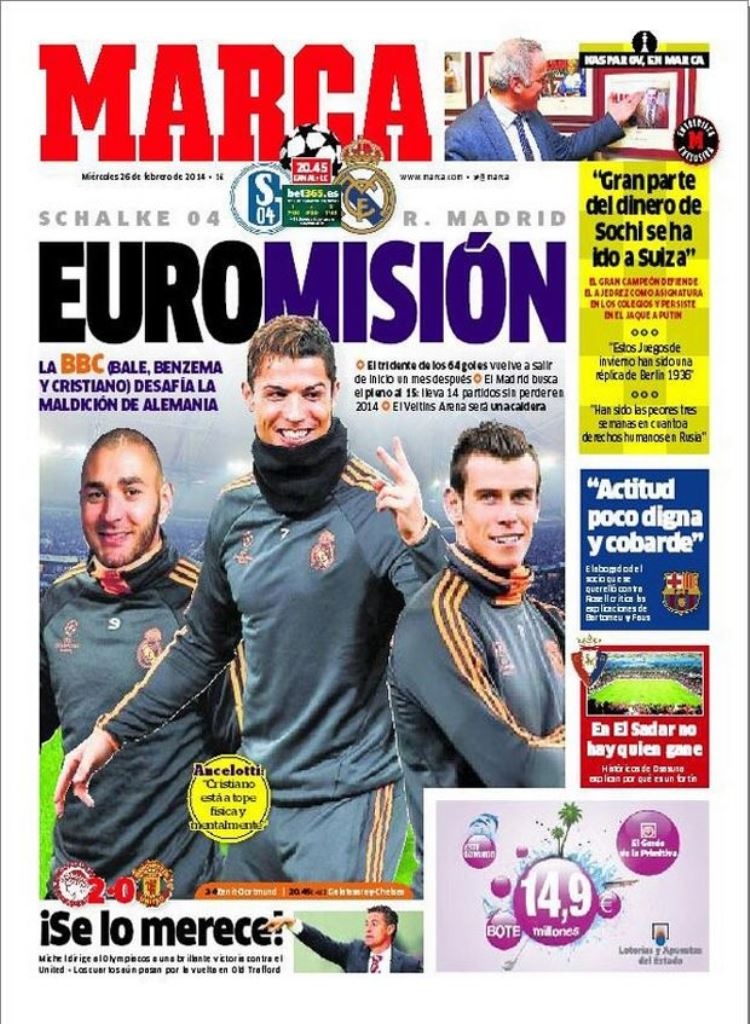 Δημοσιογράφος της Marca στο Onsports: «Θαύμα με Γιουνάιτεντ ο Μίτσελ!» (photos+videos)