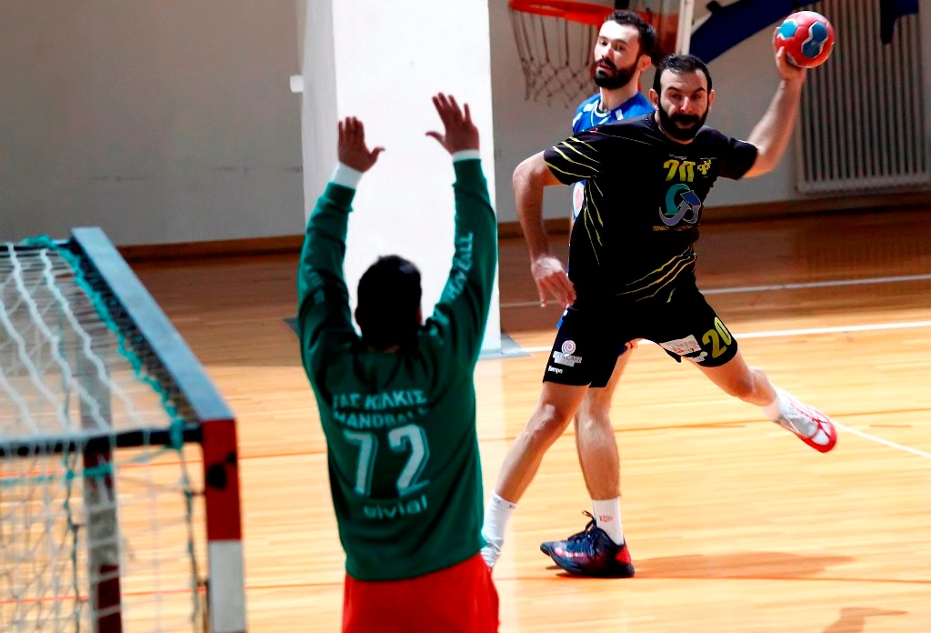 Χάντμπολ: Έσωσε την ΑΕΚ ο Αλβανός, ισοπαλία για ΠΑΟΚ (photos)