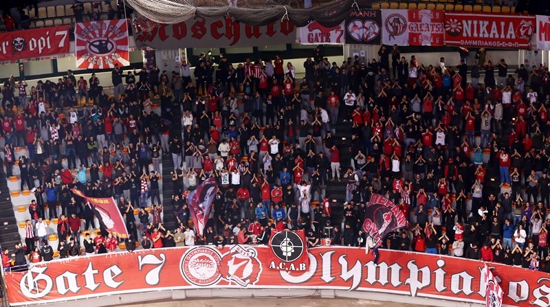 Ολυμπιακός: Από τον... ουρανό του ΣΕΦ (photos)