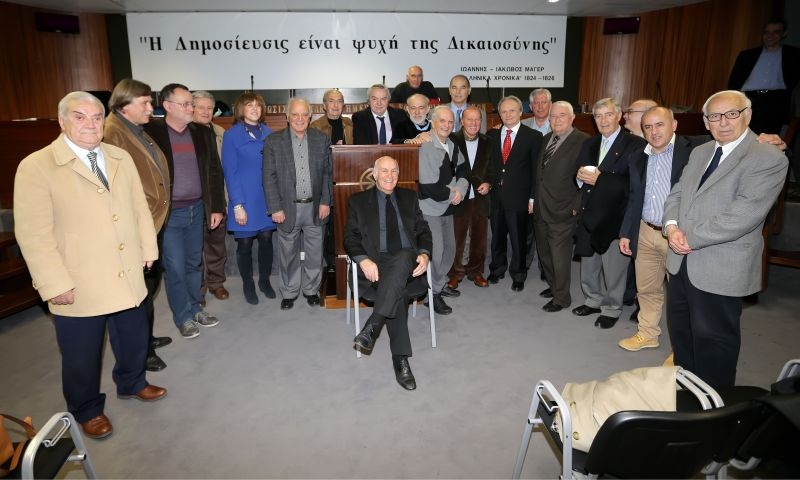 Με την ιστορία της Εθνικής η επιστροφή Λιάνη στην αθλητική δημοσιογραφία (photos)