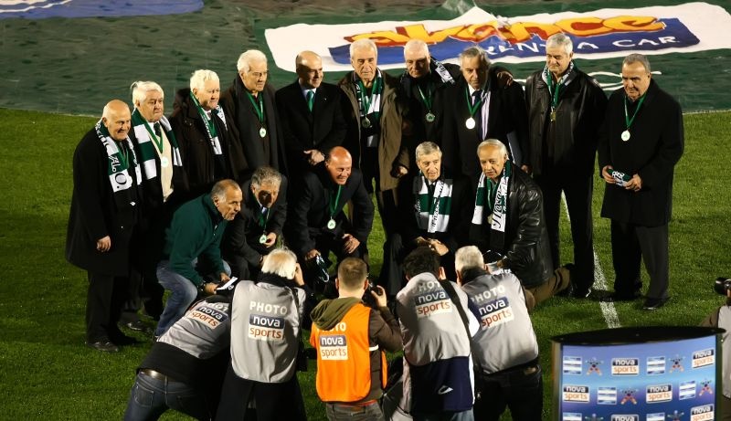 Παναθηναϊκός: Η βράβευση των αήττητων (photos)