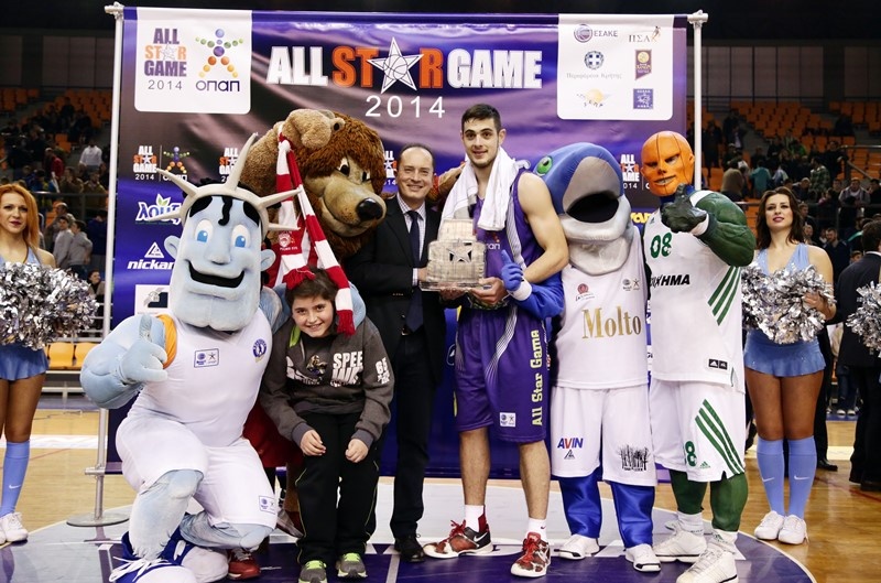 All Star Game: Οι μασκότ παίζουν (photos)