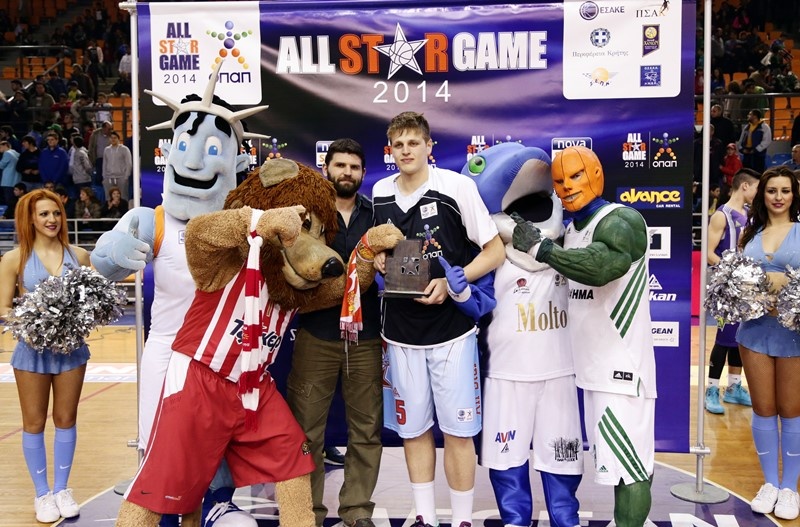 All Star Game: Οι μασκότ παίζουν (photos)