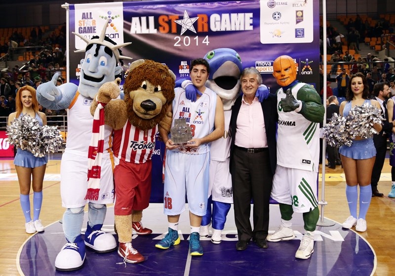 All Star Game: Οι μασκότ παίζουν (photos)