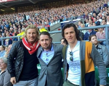 Μάντσεστερ Γιουνάιτεντ: Ράγκμπι και... selfie για Φέρντιναντ και Κάρικ (photos)