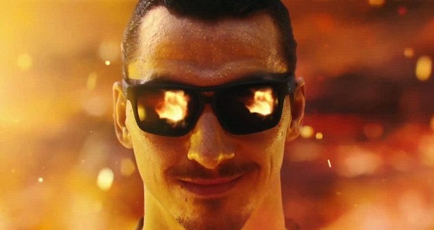 Ζλάταν Ιμπραΐμοβιτς: Νικά φωτιά, πάγο, κεραυνό και τίγρη! (photos+videos)