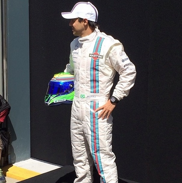 Μίκαελ Σουμάχερ: Η υπογραφή του στο κράνος του Μάσα (photos)