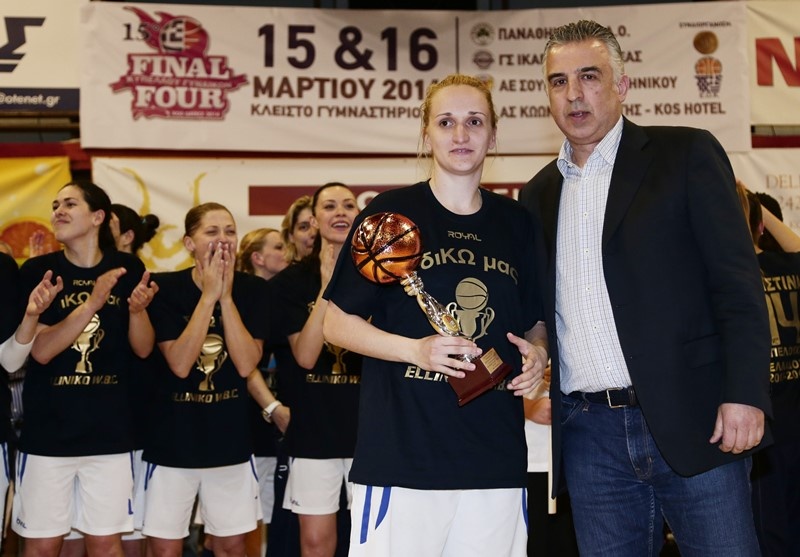 Κύπελλο Ελλάδας Γυναικών: MVP η Μπαλτά (photos)