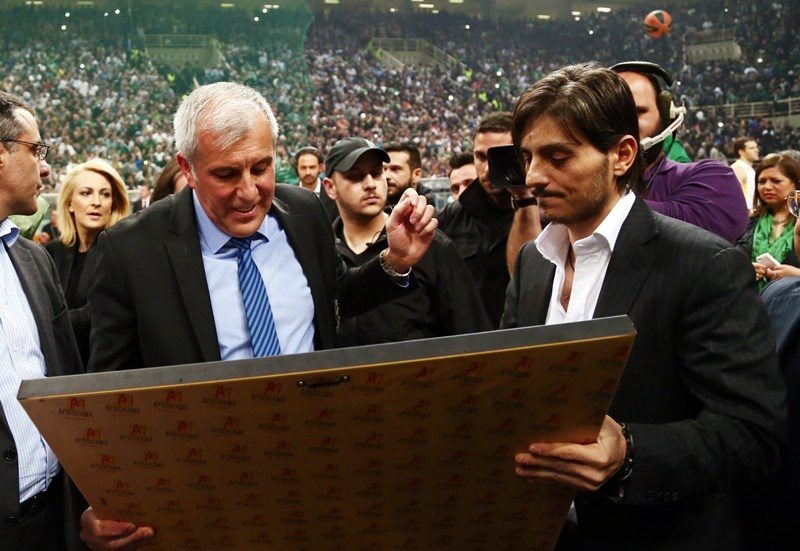 Παναθηναϊκός: Η βράβευση του Ομπράντοβιτς (photos)