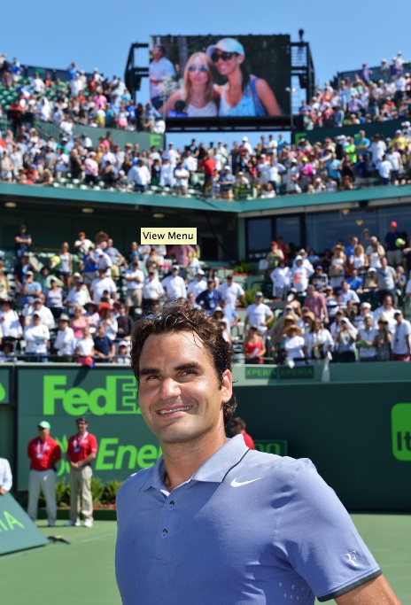 Miami Sony Open: Παρέα με Τζόκοβιτς και Φέντερερ ο Παγδατής (photos+videos)