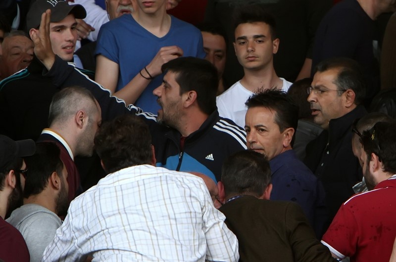 Λάρισα: Ένταση με Πλεξίδα (photos)