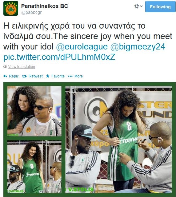 Παναθηναϊκός: Συνάντηση με το είδωλο (photos)