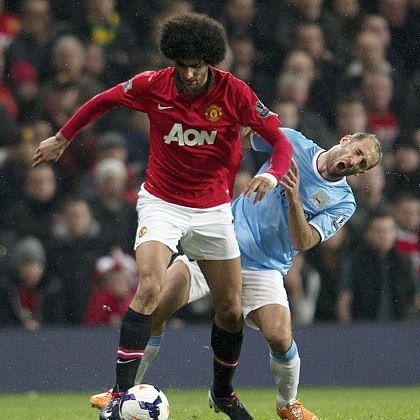 Μάντσεστερ Γιουνάιτεντ: Τι αγκωνιά ήταν αυτή Φελαϊνί! (photos+videos)