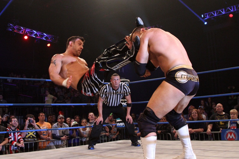 ΤΝΑ Impact Wrestling: Αγώνας για MVP (photos+videos)