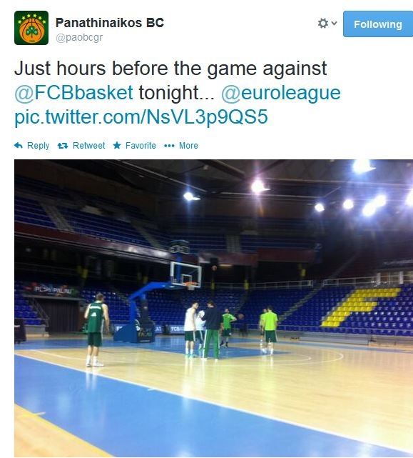 Παναθηναϊκός: Έχει ματς σήμερα (photos)