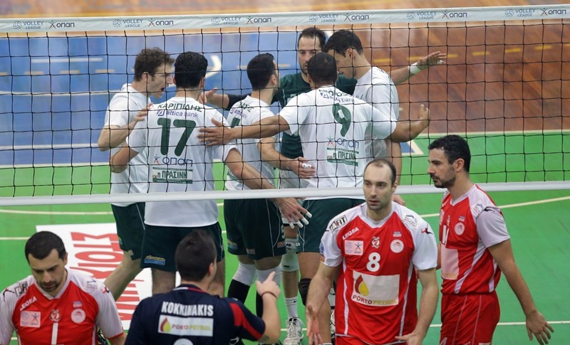 Μόνος πρώτος ο Ολυμπιακός, 3-1 τον Παναθηναϊκό (photos)