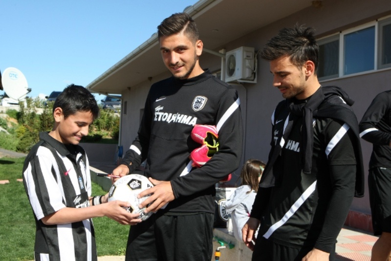 ΠΑΟΚ: Τα γενέθλια του μικρού Θανάση (photos+video)