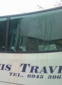 Έκαναν το πούλμαν… oμελέτα! (photos)