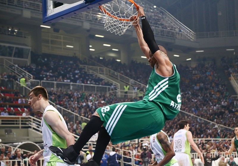 Παναθηναϊκός: Καρέ - καρέ το κάρφωμα του Μπατίστ! (photos)