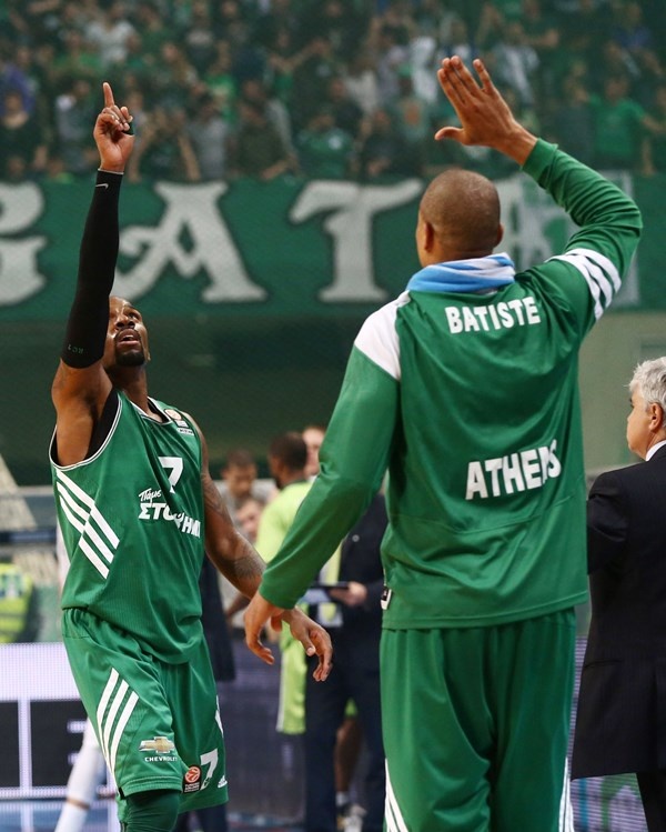 Παναθηναϊκός: Καρέ - καρέ το κάρφωμα του Μπατίστ! (photos)