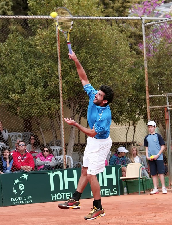 Davis Cup: 2-0 η Ελλάδα από Βουλγαρία την πρώτη ημέρα (photos)